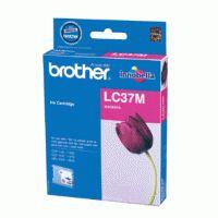 Brother LC-37M Magenta Ink Cartridge designed for DCP-135C/150C and MFC-260C printers, showcasing vibrant color and high-quality print performance.